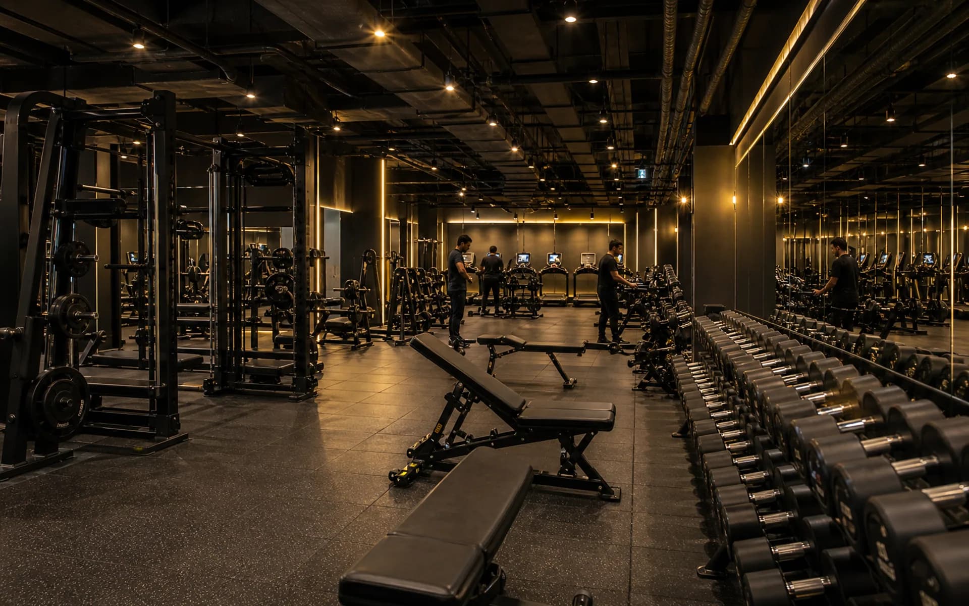 Life Fitness Center training floor