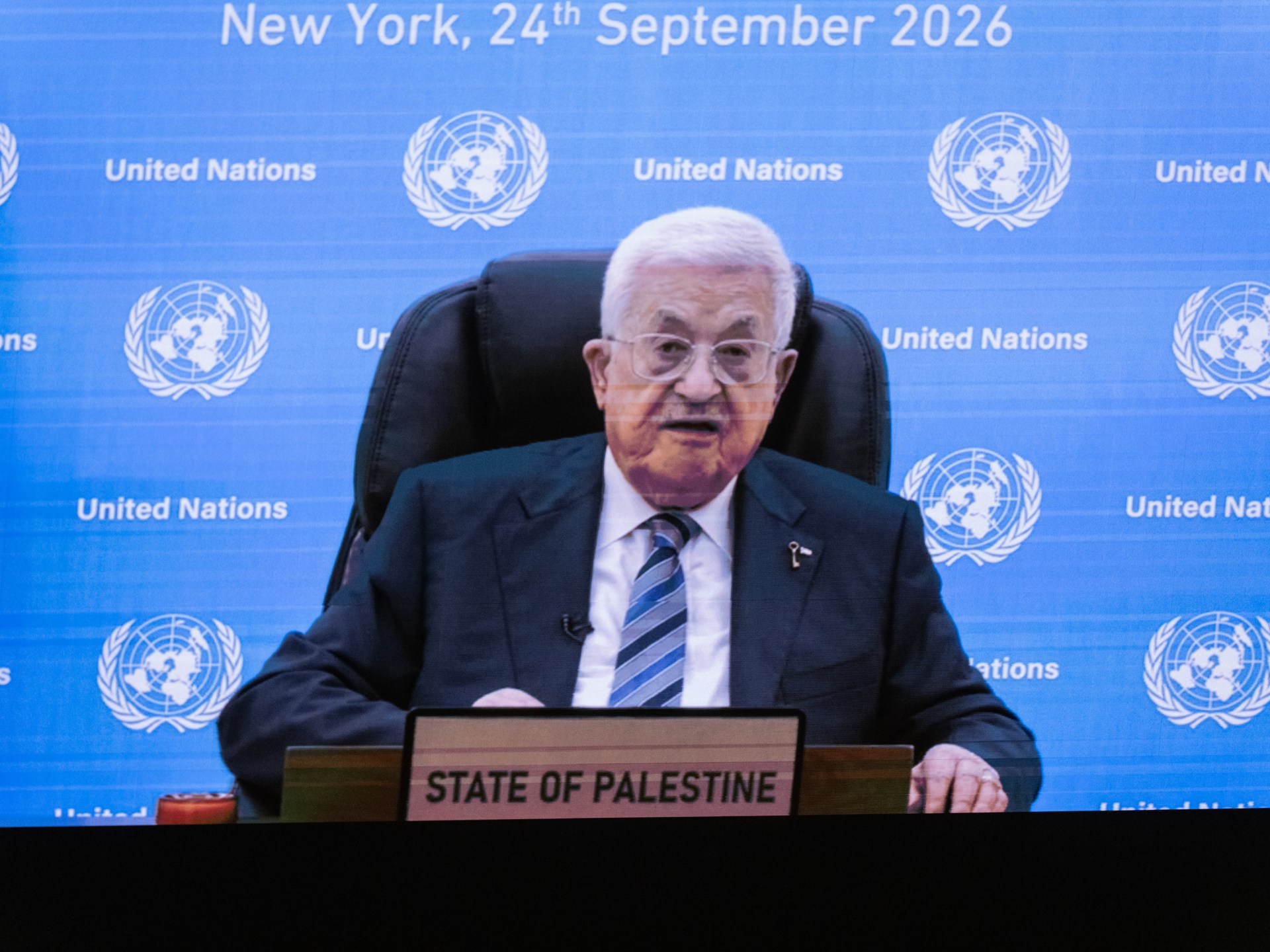 Abbas Warns UN That Israeli Policies Threaten Palestinian Survival