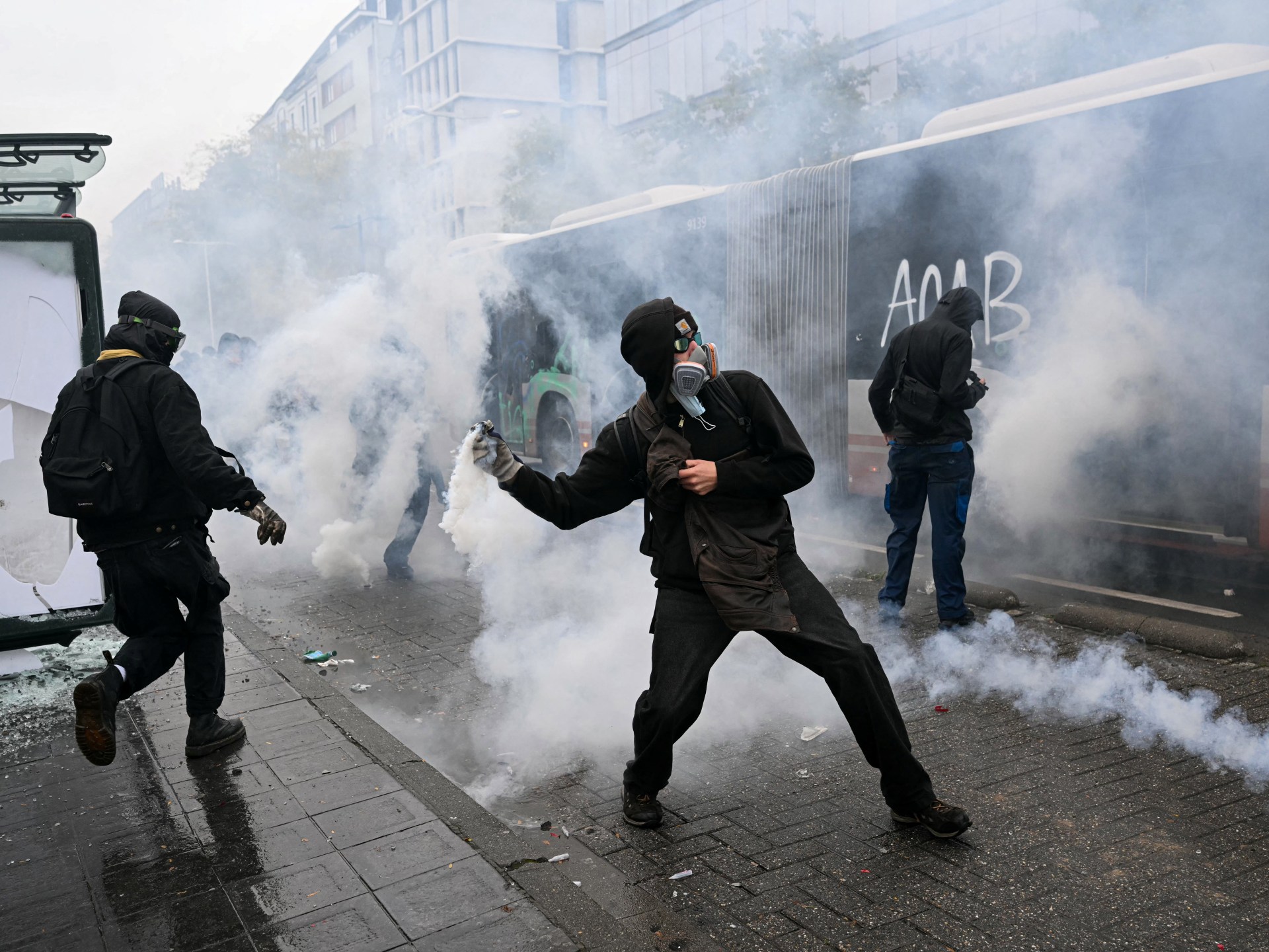 Brussels Anti-Austerity Protests Spark Wider European Economic Anxiety