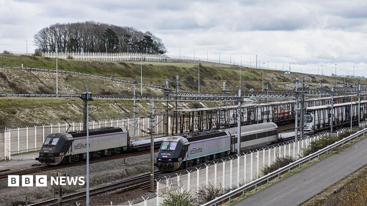 Bus Collides With Train Near Channel Tunnel In France Injuring Nineteen