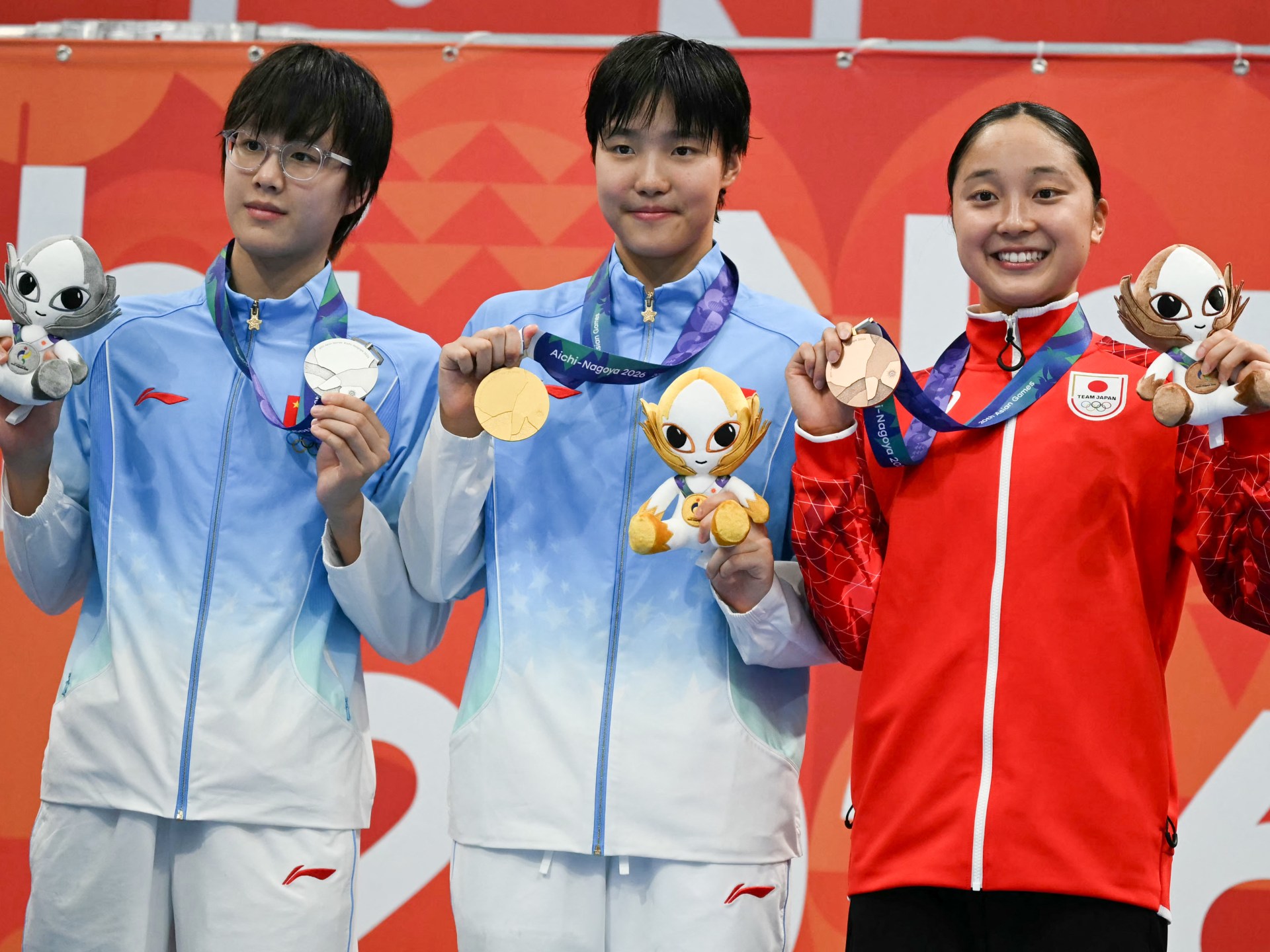 China's Youth Swimming Phenom Yu Zidi Shatters Asian Games Record