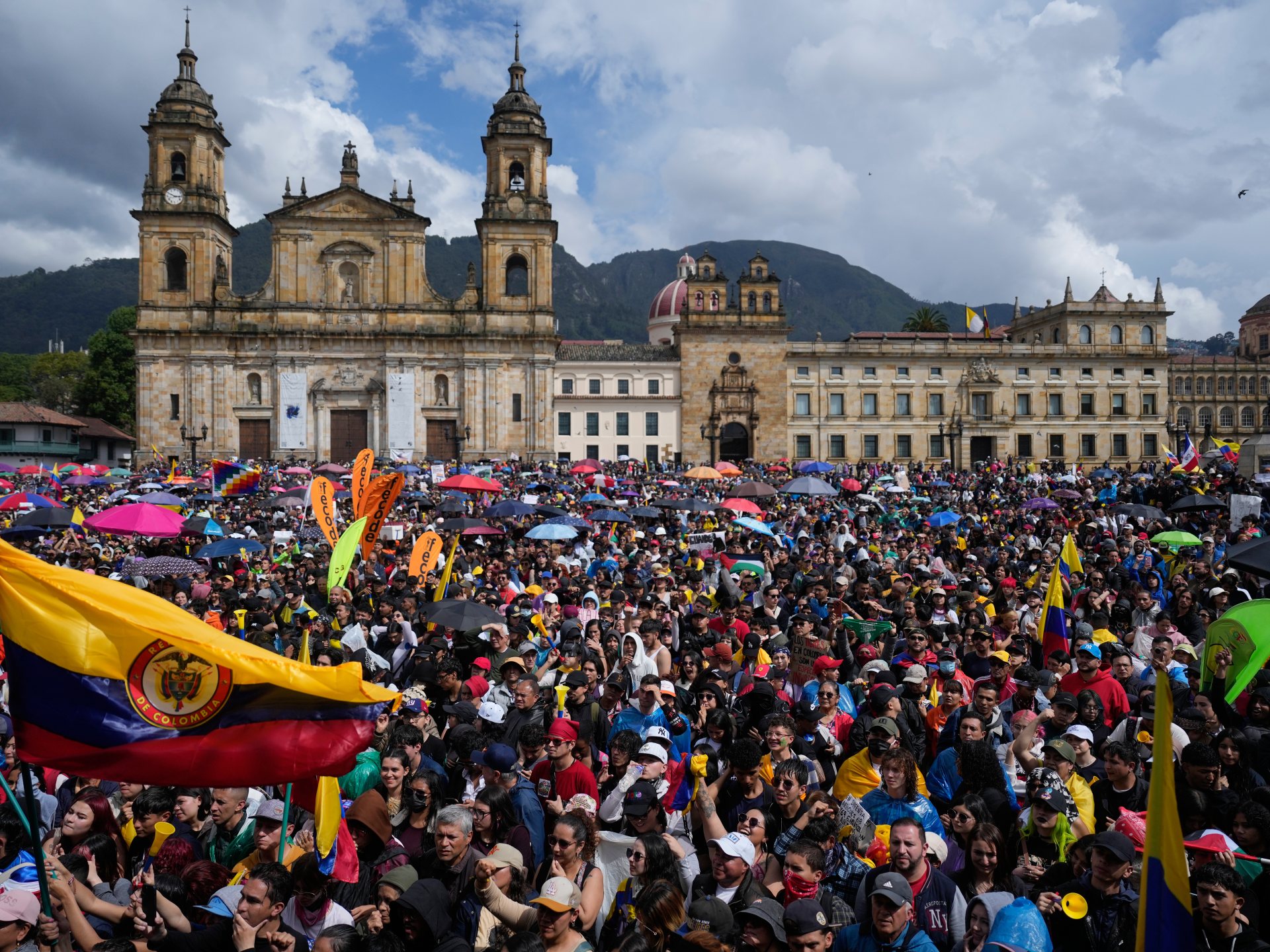 Colombia Opposition Mobilizes Mass Demonstrations Against Austerity and Foreign Policy Shifts