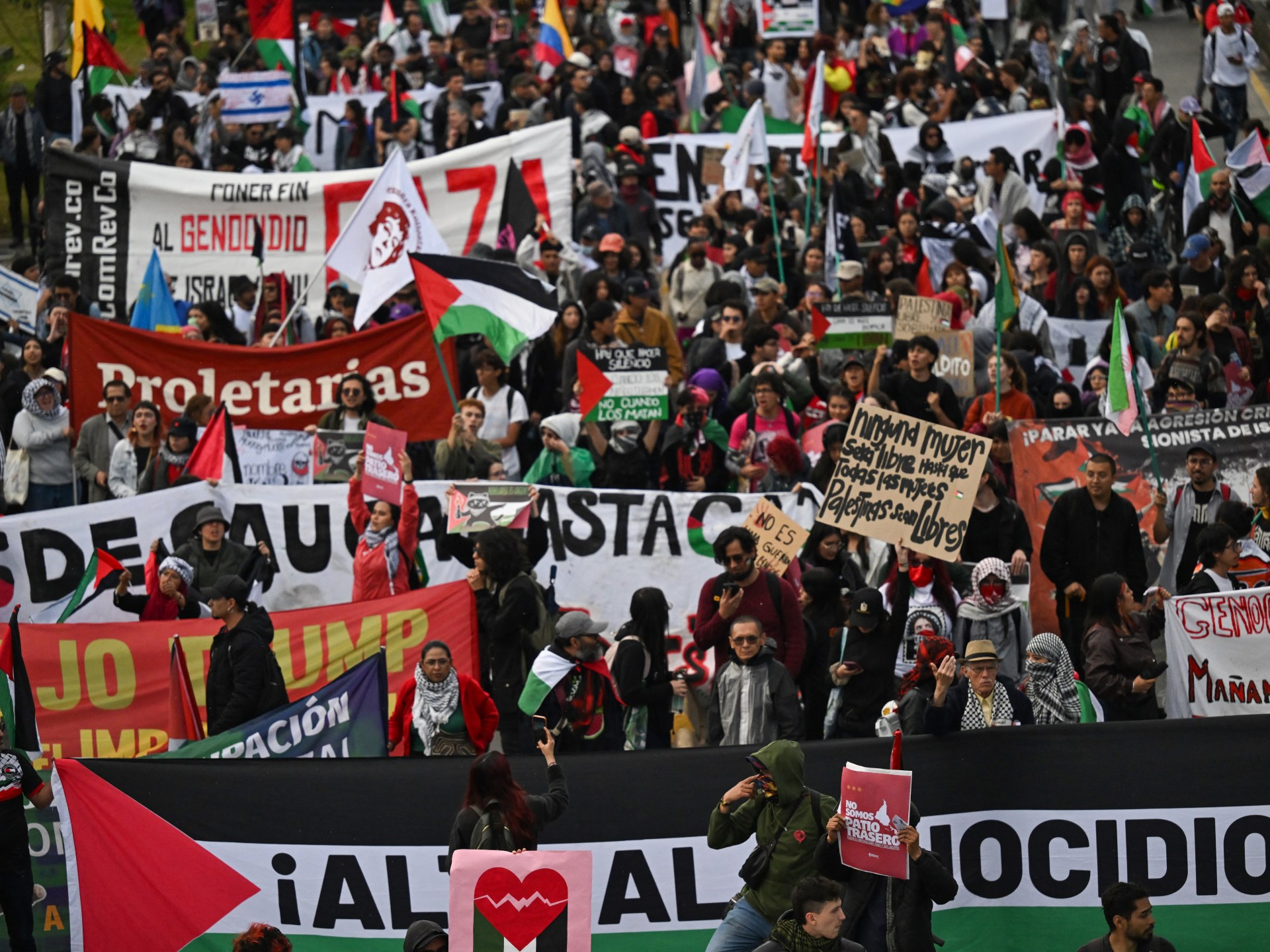 Colombia Protests Expose Geopolitical Fault Lines Over Gaza Ties