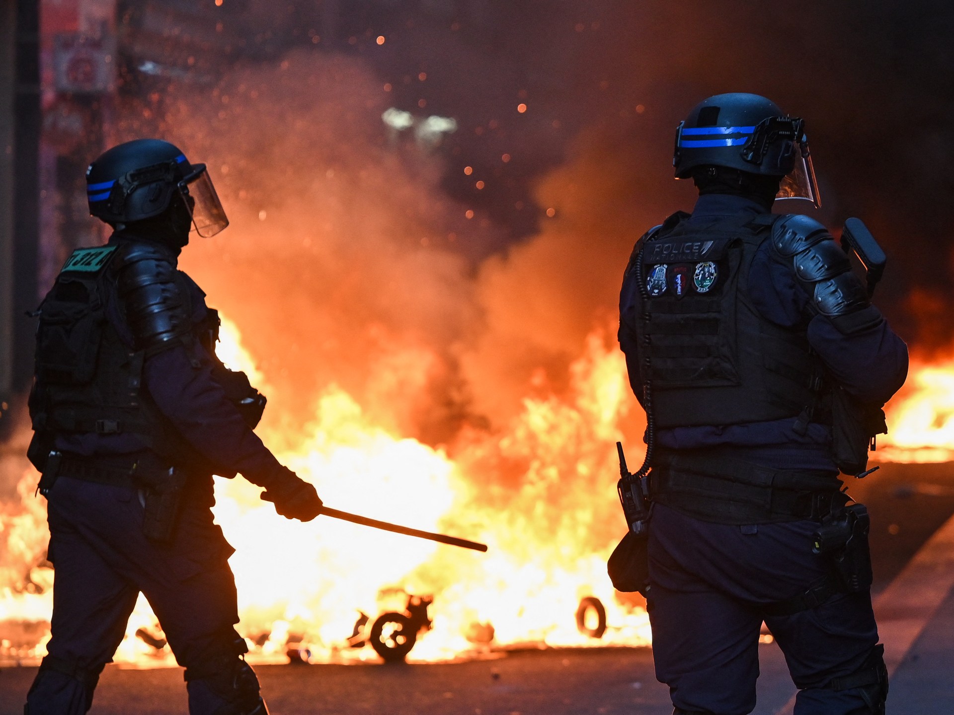 France Maintains Champions League Fixture Amid Widespread Civil Unrest