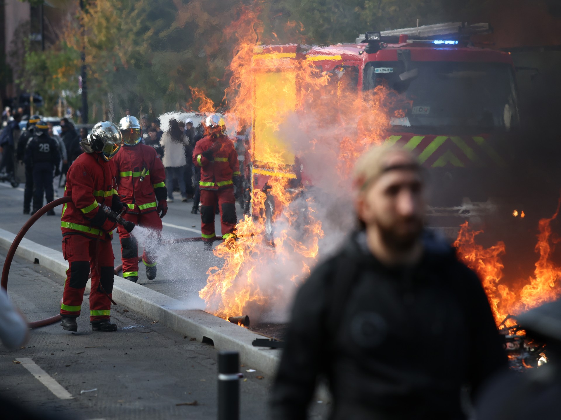 French School Protests Spark National Crisis and Market Jitters