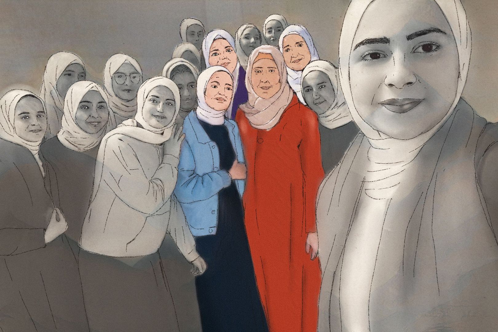 Gaza School Photograph Exposes Human Toll of Protracted Conflict