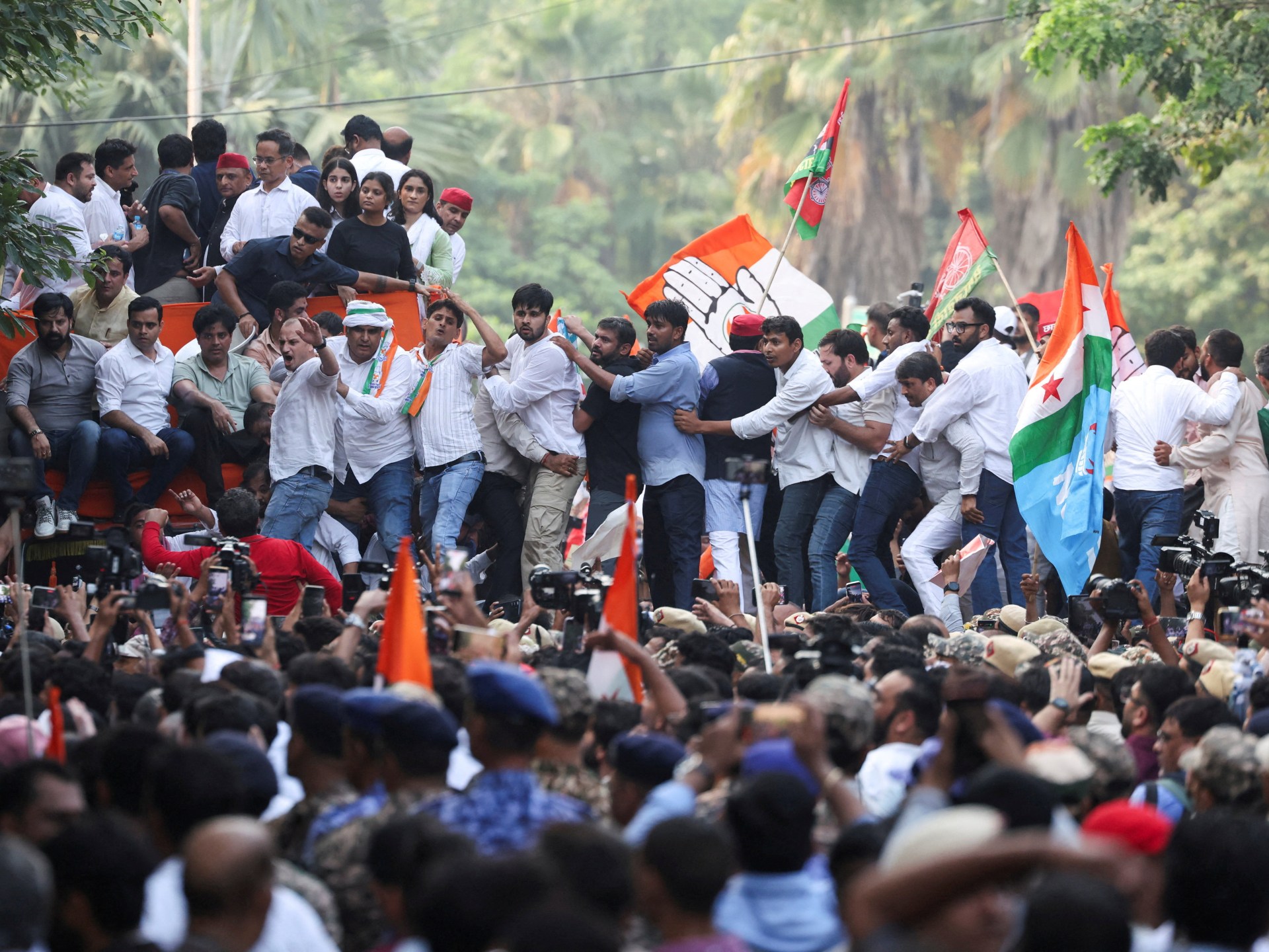 Indian Opposition Protests Electoral Roll Revisions Amid Institutional Concerns