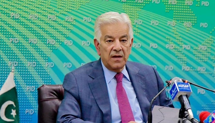 خیبر پختونخوا میں احتجاج کے کوئی آثار نظر نہیں آئے: وفاقی وزیر دفاع خواجہ آصف کا دعویٰ