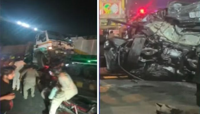 لاہور میں ٹریلر کی ٹکر سے 3 افراد جاں بحق، ٹرانسپورٹ تحفظ اور لاجسٹکس قوانین پر سوالات