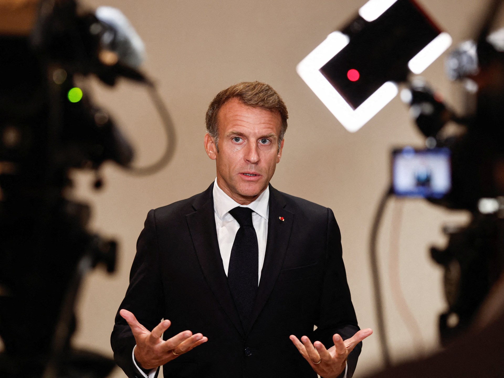 Macron Warns Against Domestic Unrest and Foreign Political Interference