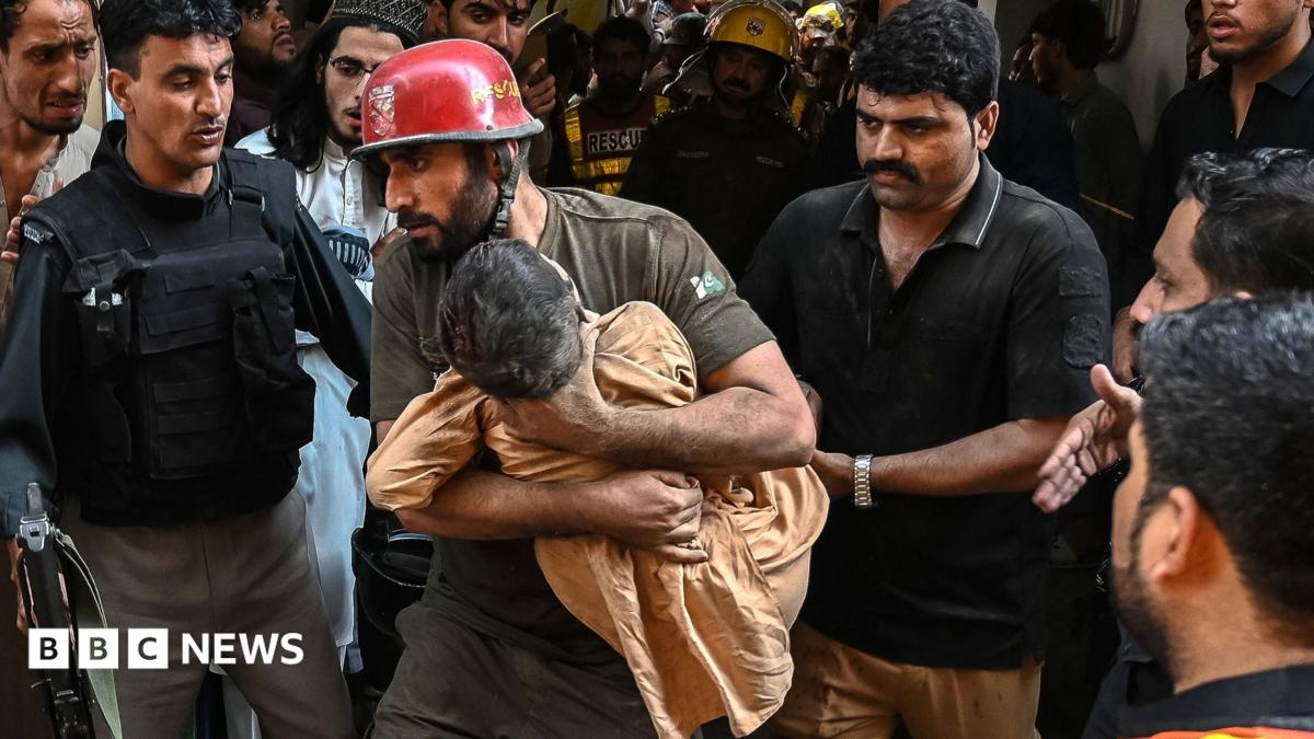 Pakistan School Roof Collapse Leaves Over Thirty Dead in Peshawar