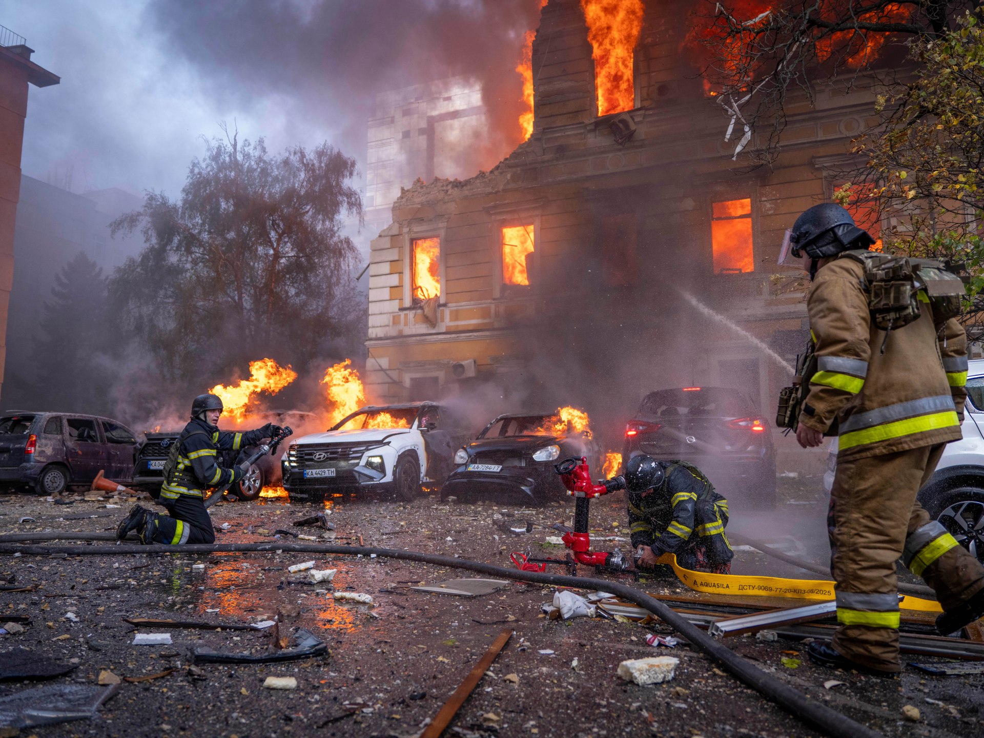 Russian Drone Strikes Across Kyiv Intensify Geopolitical and Commodity Pressures