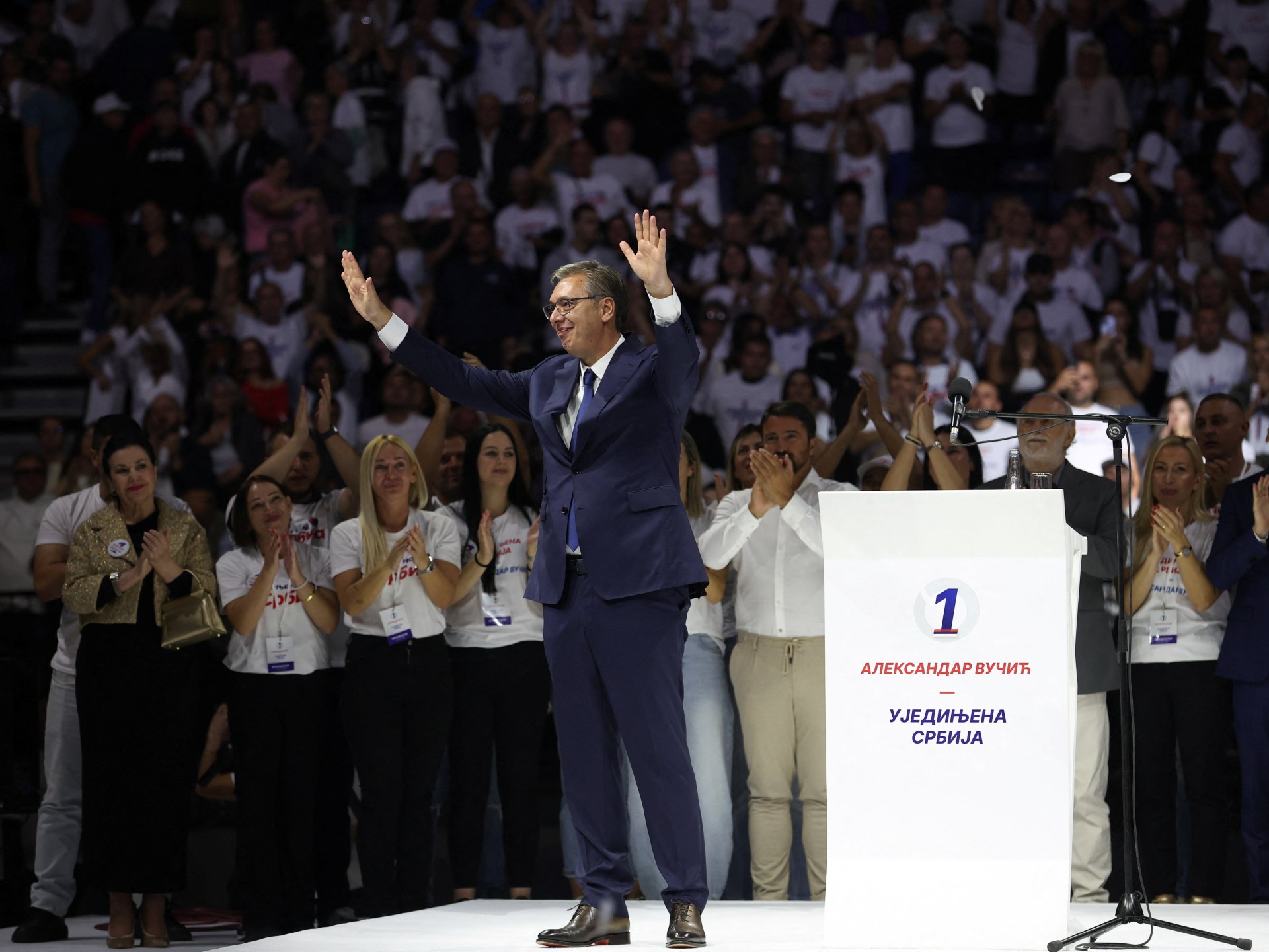 Serbia's Vucic Launches High-Stakes Campaign for Prime Minister
