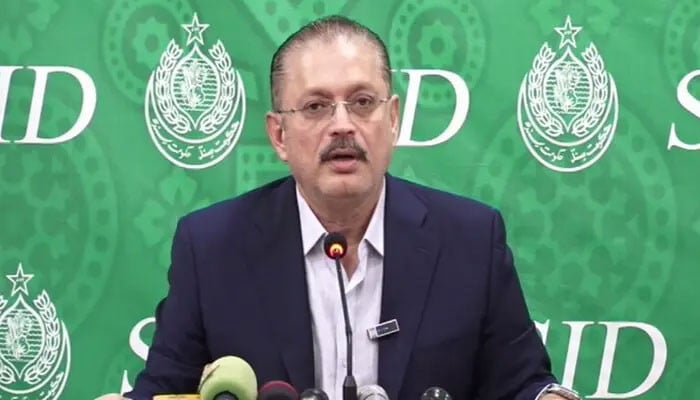 بانی پی ٹی آئی کے بیانات قومی سلامتی اور معاشی استحکام کے لیے خطرہ ہیں: شرجیل میمن