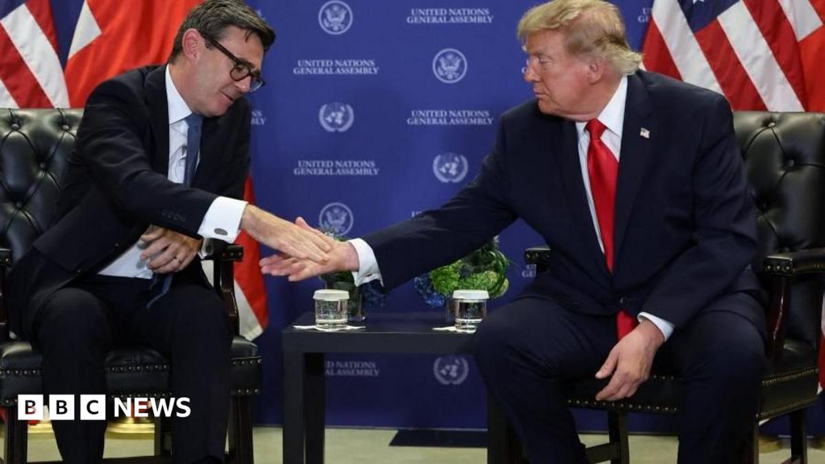 Trump Endorses Burnham After New York Summit Amid Chagos Criticism