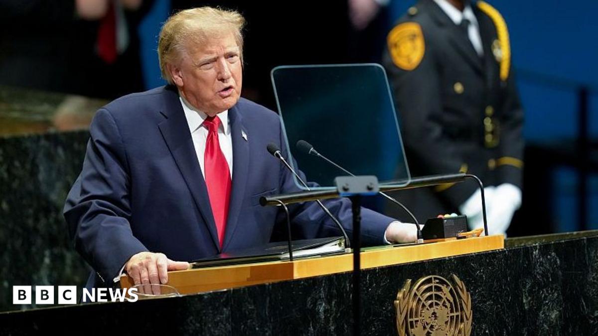 Trump Poses Stark Choice Between Iran Annihilation and Trade Accord at UN