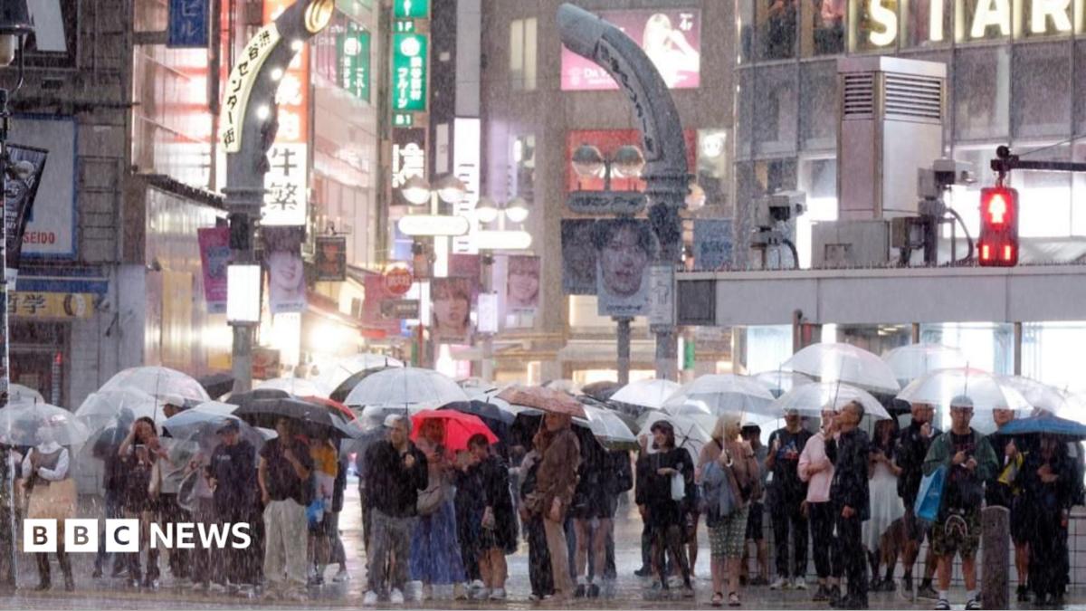 Typhoon Dujuan Batters Japan Disrupting Global Supply Chains