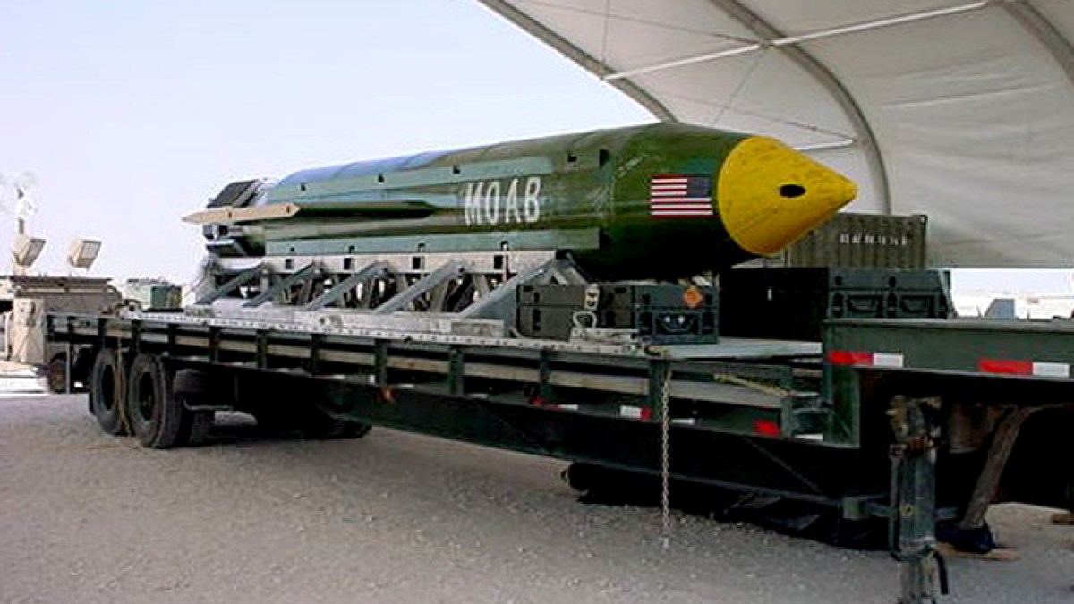 US Considers Massive GBU-43 Conventional Weapon Deployment Against Strategic Iranian Sites