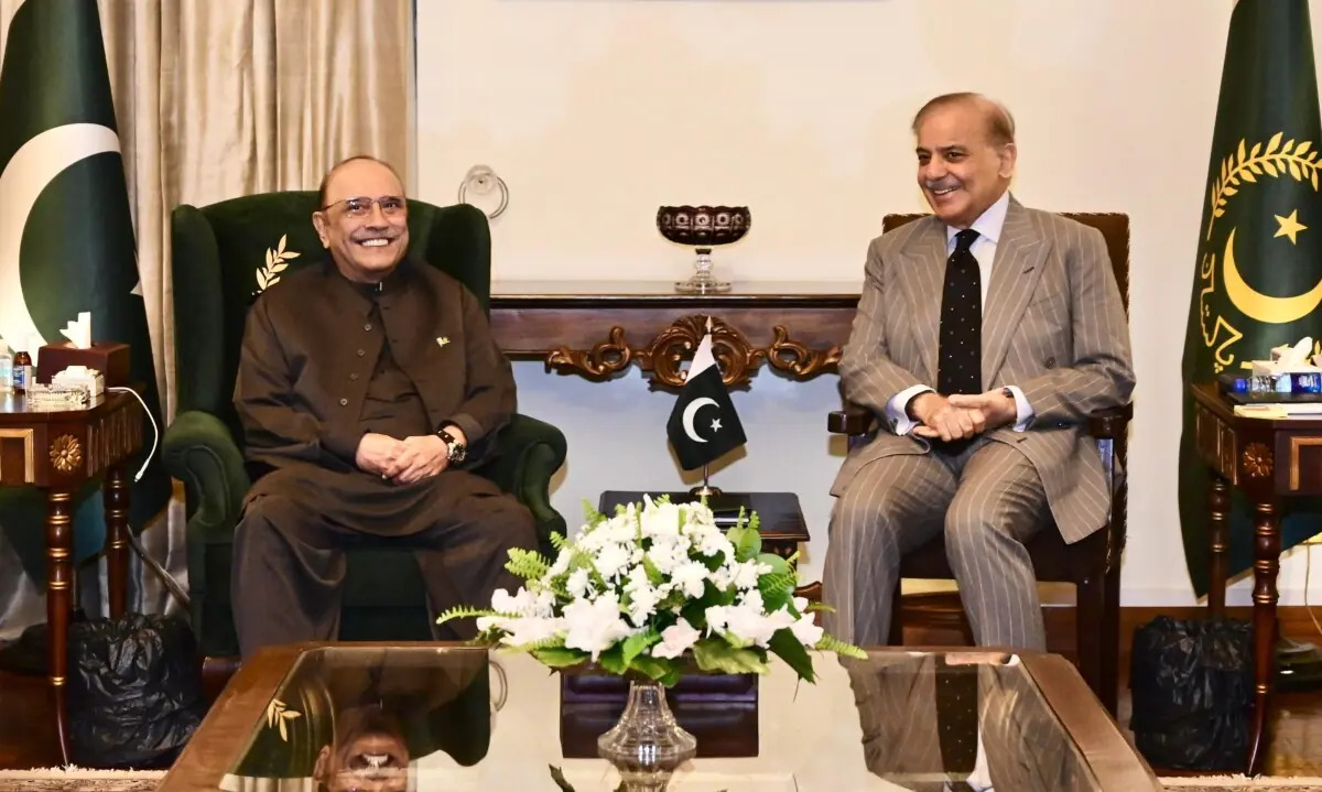Zardari and Shehbaz Confer on National Security and Political Stability